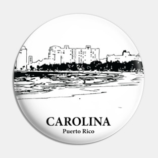 Carolina - Puerto Rico Pin