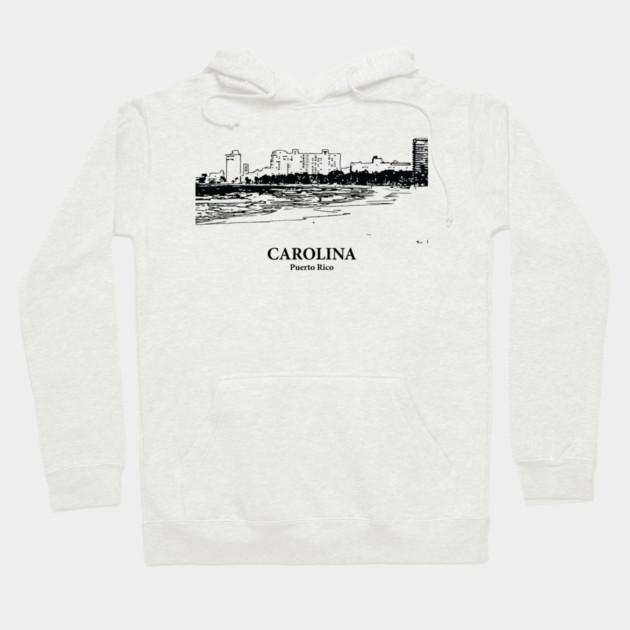 Carolina - Puerto Rico Hoodie by Lakeric