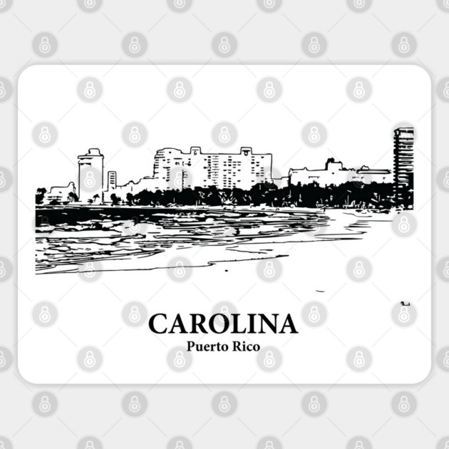 Carolina - Puerto Rico Sticker by Lakeric
