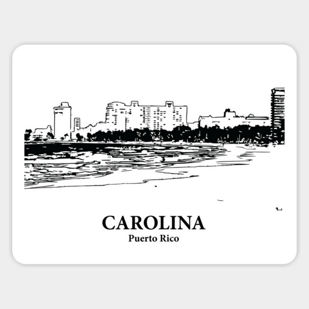 Carolina - Puerto Rico Magnet by Lakeric