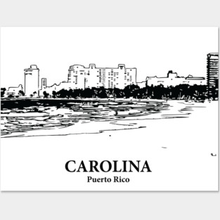 Carolina - Puerto Rico Posters and Art
