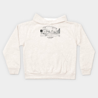 Cataño - Puerto Rico Kids Hoodie