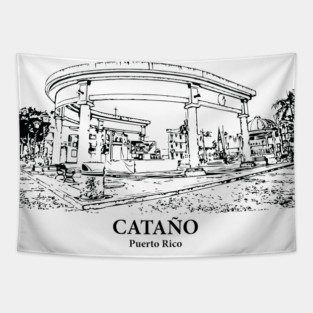 Cataño - Puerto Rico Tapestry