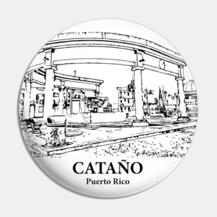 Cataño - Puerto Rico Pin
