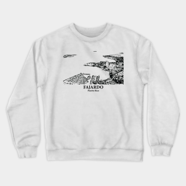 Fajardo - Puerto Rico Crewneck Sweatshirt by Lakeric