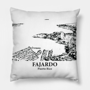 Fajardo - Puerto Rico Pillow