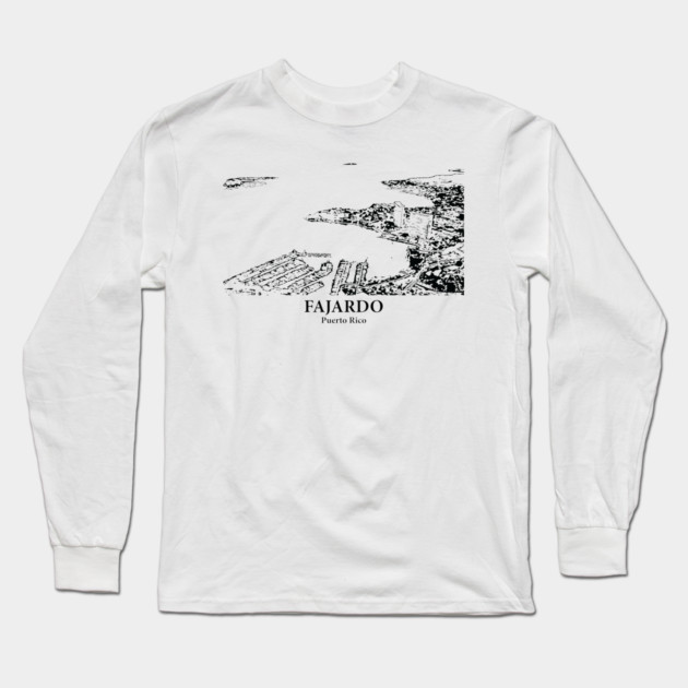 Fajardo - Puerto Rico Long Sleeve T-Shirt by Lakeric