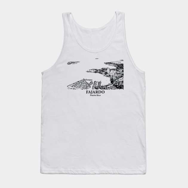 Fajardo - Puerto Rico Tank Top by Lakeric