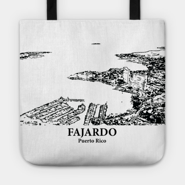 Fajardo - Puerto Rico Tote by Lakeric