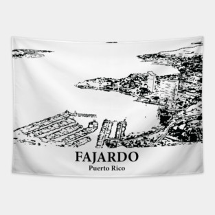 Fajardo - Puerto Rico Tapestry
