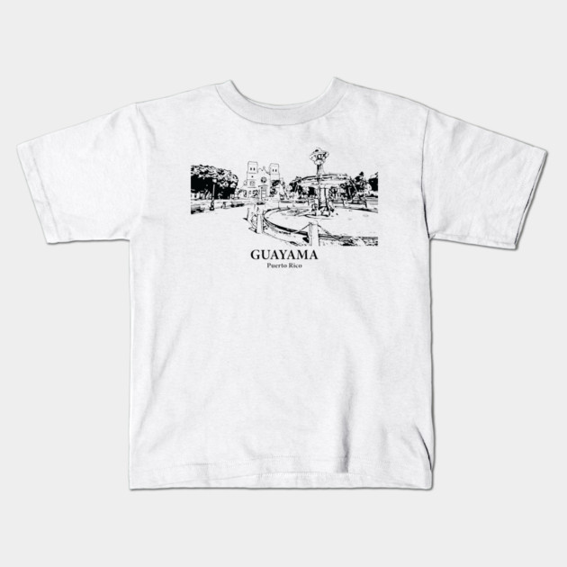 Guayama - Puerto Rico Kids T-Shirt by Lakeric