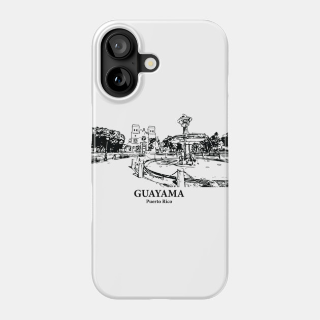 Guayama - Puerto Rico Phone Case by Lakeric