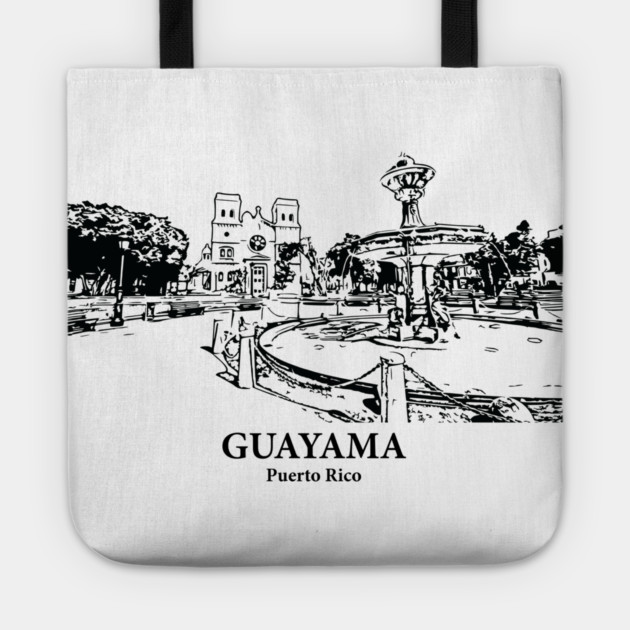 Guayama - Puerto Rico Tote by Lakeric