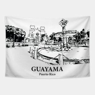 Guayama - Puerto Rico Tapestry