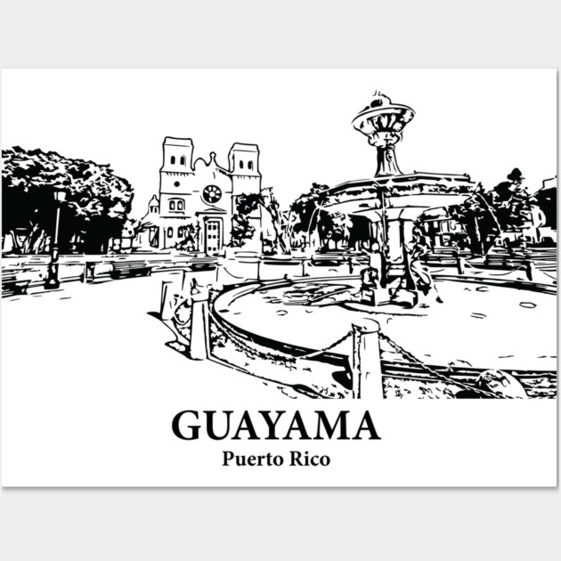 Guayama - Puerto Rico Wall Art by Lakeric