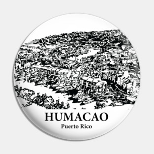 Humacao - Puerto Rico Pin