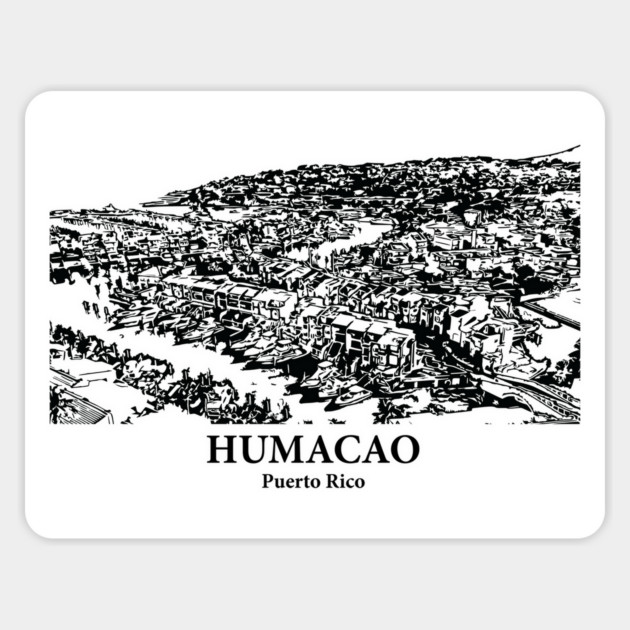 Humacao - Puerto Rico Magnet by Lakeric