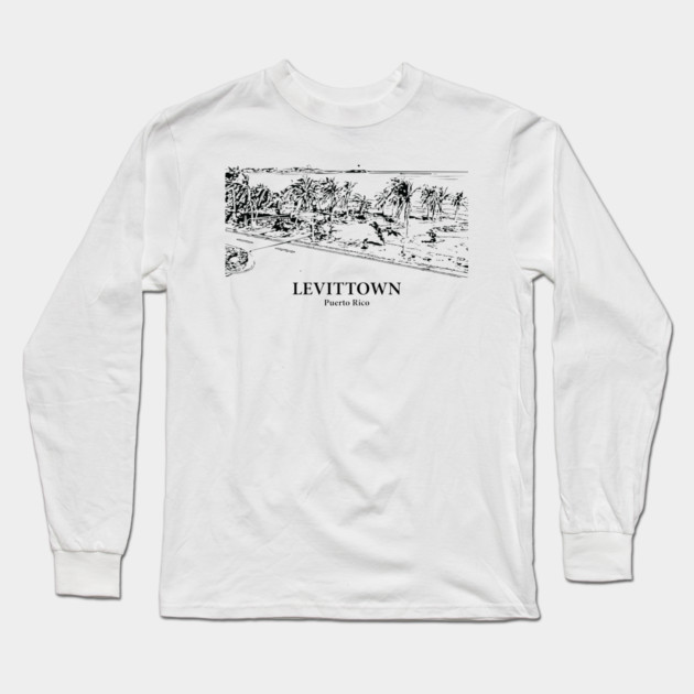Levittown - Puerto Rico Long Sleeve T-Shirt by Lakeric