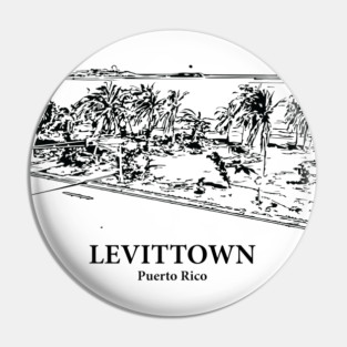 Levittown - Puerto Rico Pin