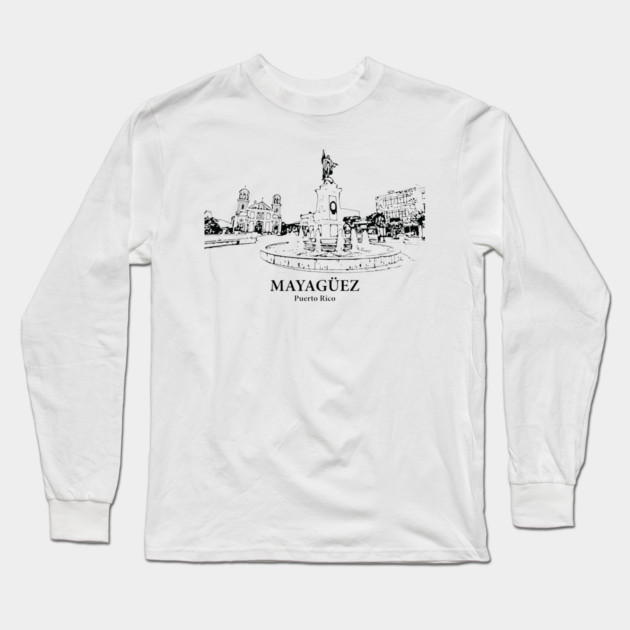 Mayagüez - Puerto Rico Long Sleeve T-Shirt by Lakeric