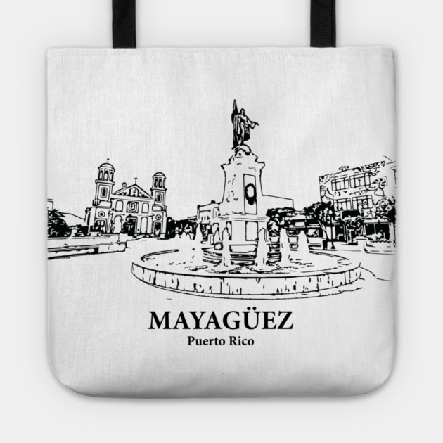 Mayagüez - Puerto Rico Tote by Lakeric
