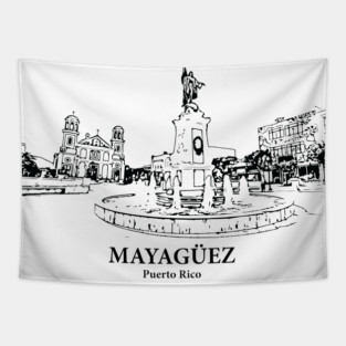 Mayagüez - Puerto Rico Tapestry