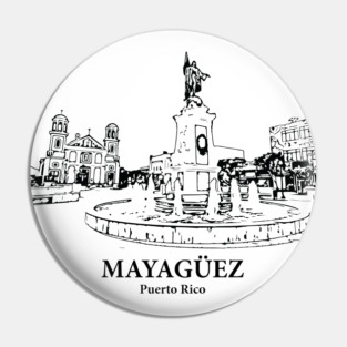 Mayagüez - Puerto Rico Pin