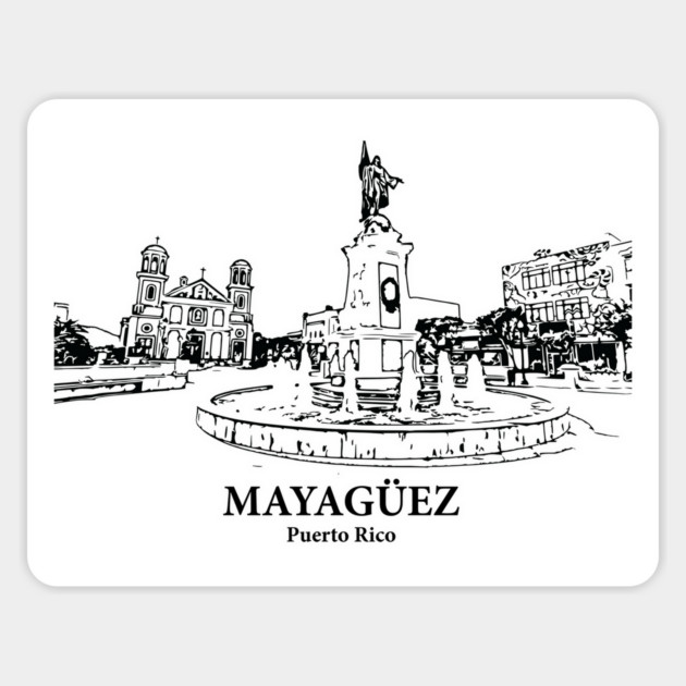 Mayagüez - Puerto Rico Magnet by Lakeric