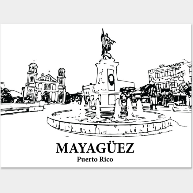 Mayagüez - Puerto Rico Wall Art by Lakeric