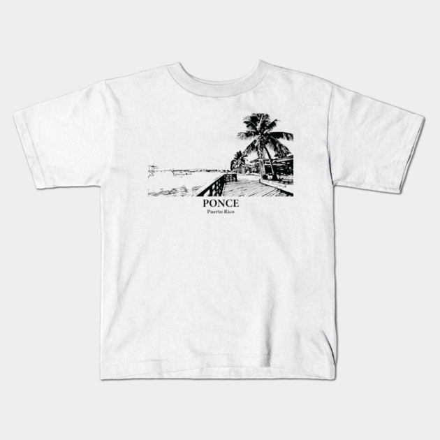 Ponce - Puerto Rico Kids T-Shirt by Lakeric