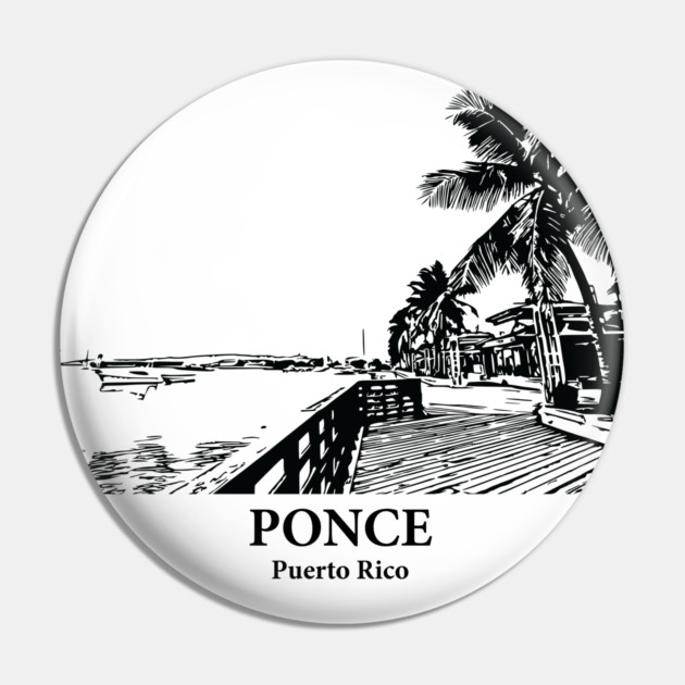 Ponce - Puerto Rico Pin by Lakeric