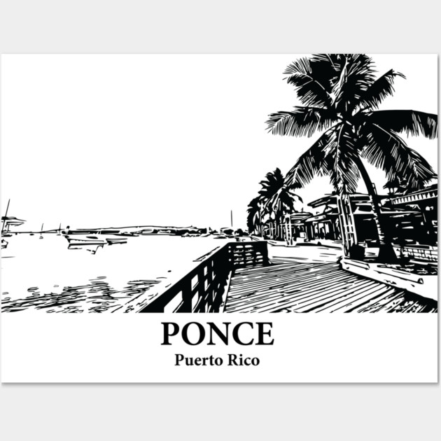 Ponce - Puerto Rico Wall Art by Lakeric