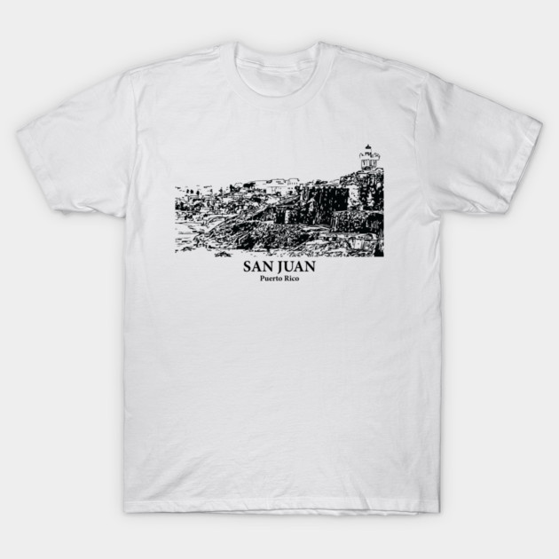 San Juan - Puerto Rico T-Shirt by Lakeric