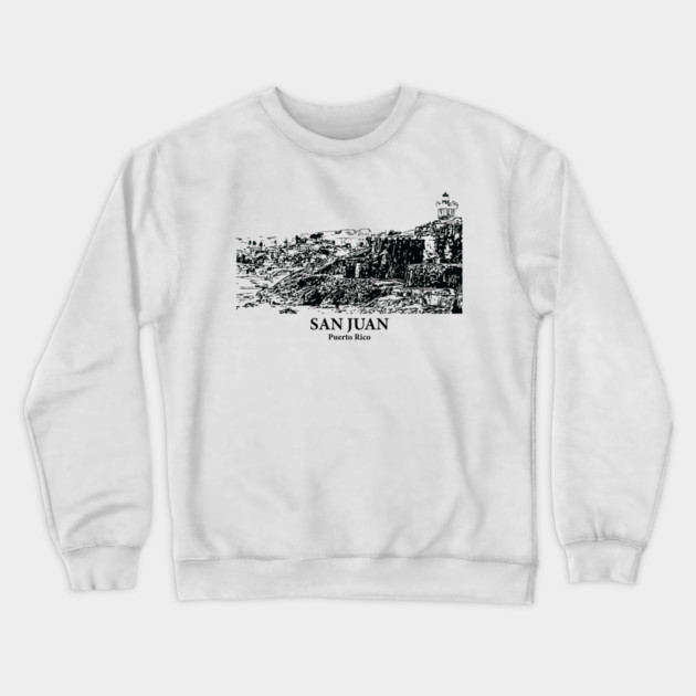 San Juan - Puerto Rico Crewneck Sweatshirt by Lakeric