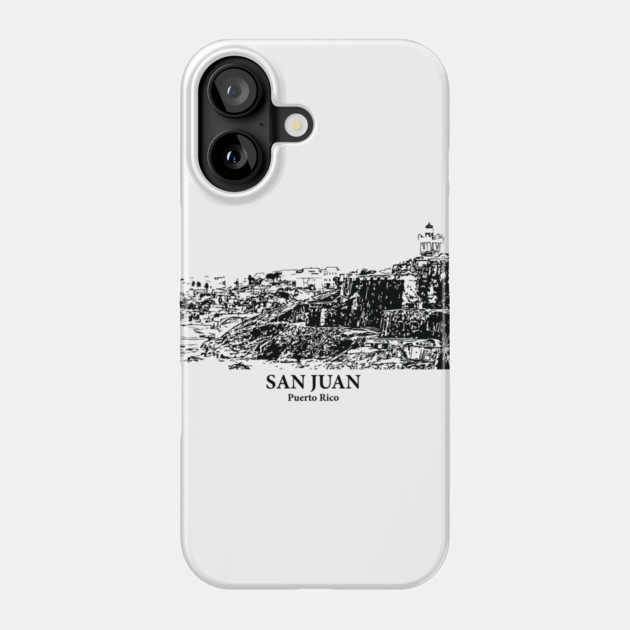 San Juan - Puerto Rico Phone Case by Lakeric