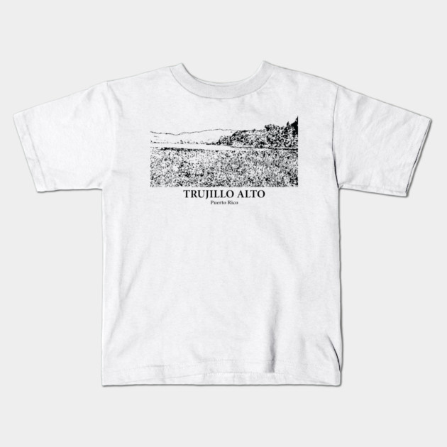 Trujillo Alto - Puerto Rico Kids T-Shirt by Lakeric