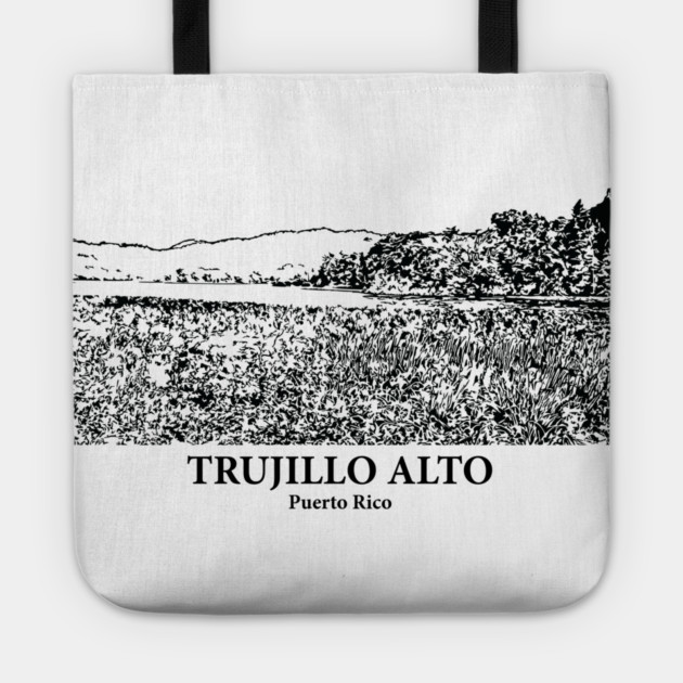 Trujillo Alto - Puerto Rico Tote by Lakeric