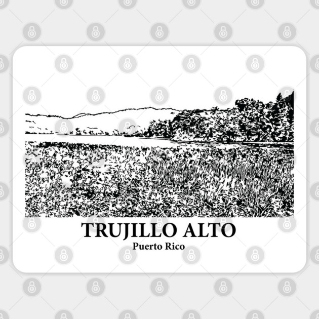 Trujillo Alto - Puerto Rico Sticker by Lakeric