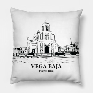 Vega Baja - Puerto Rico Pillow