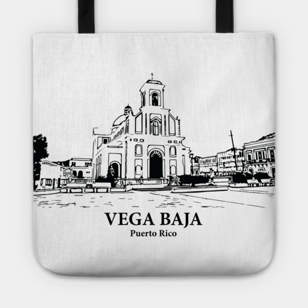 Vega Baja - Puerto Rico Tote by Lakeric