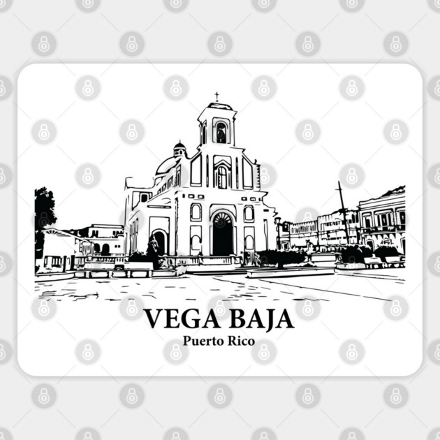 Vega Baja - Puerto Rico Sticker by Lakeric