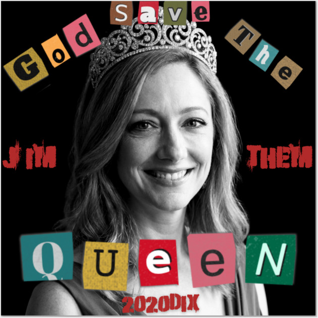 All Hail The Queen Wall Art by Jim and Them