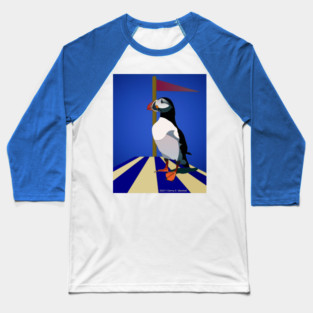 Circus Puffin Baseball T-Shirt