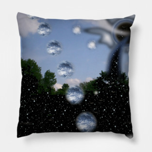 Passing Thru The Forest Of Stars Pillow
