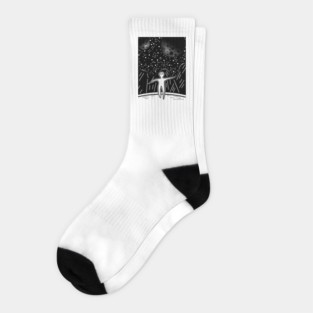Two Moons Socks