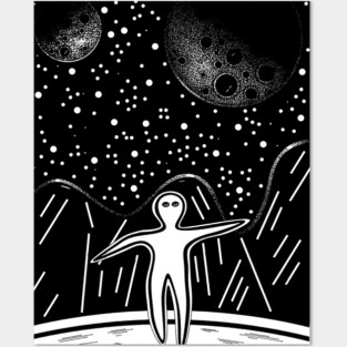 Two Moons Posters and Art