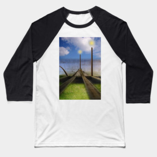 Pyramid Towers Of Spiritwall Baseball T-Shirt