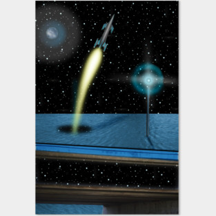 Sea Station Warp Arrival Posters and Art