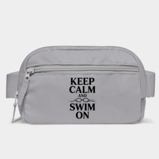Keep Calm and Swim On Bag
