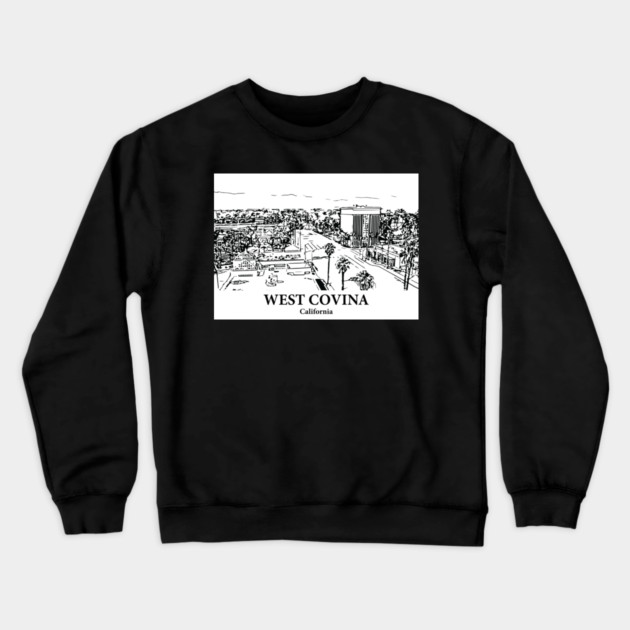 West Covina – California Crewneck Sweatshirt by Lakeric